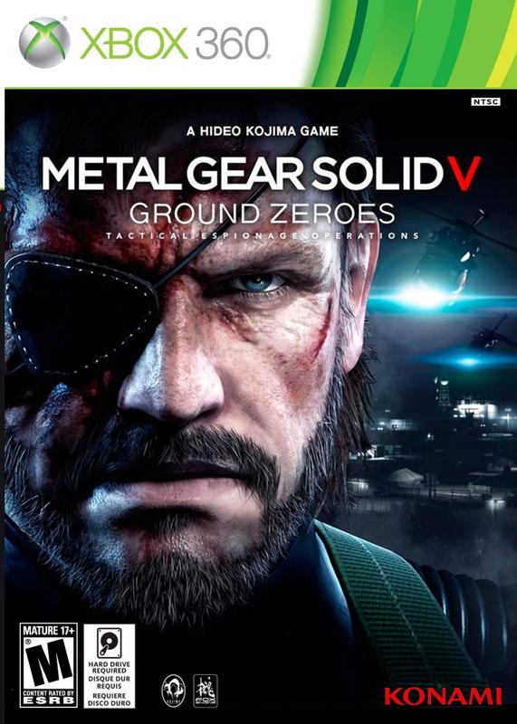 LGEAR SOLID V GROUND ZEROES スネーク Metal Gear Solid V: Ground Zeroes - 360 - Konami - Livros de Games